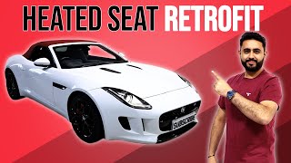 Keep Cosy On Winter Drives! | Jaguar F Type Heated Seat Retrofit Jaguar F Type Seats