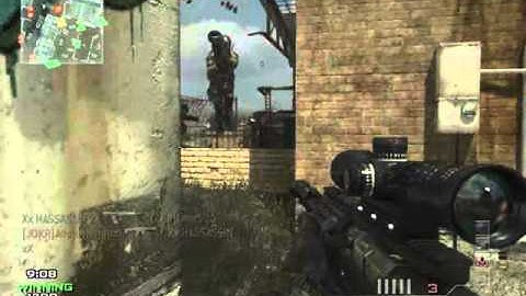 MW3: AS50 quickscope quadkill