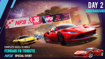 Ferrari F8 Tributo ( 30th Anniversary ) Day 2 | Need For Speed: No Limits