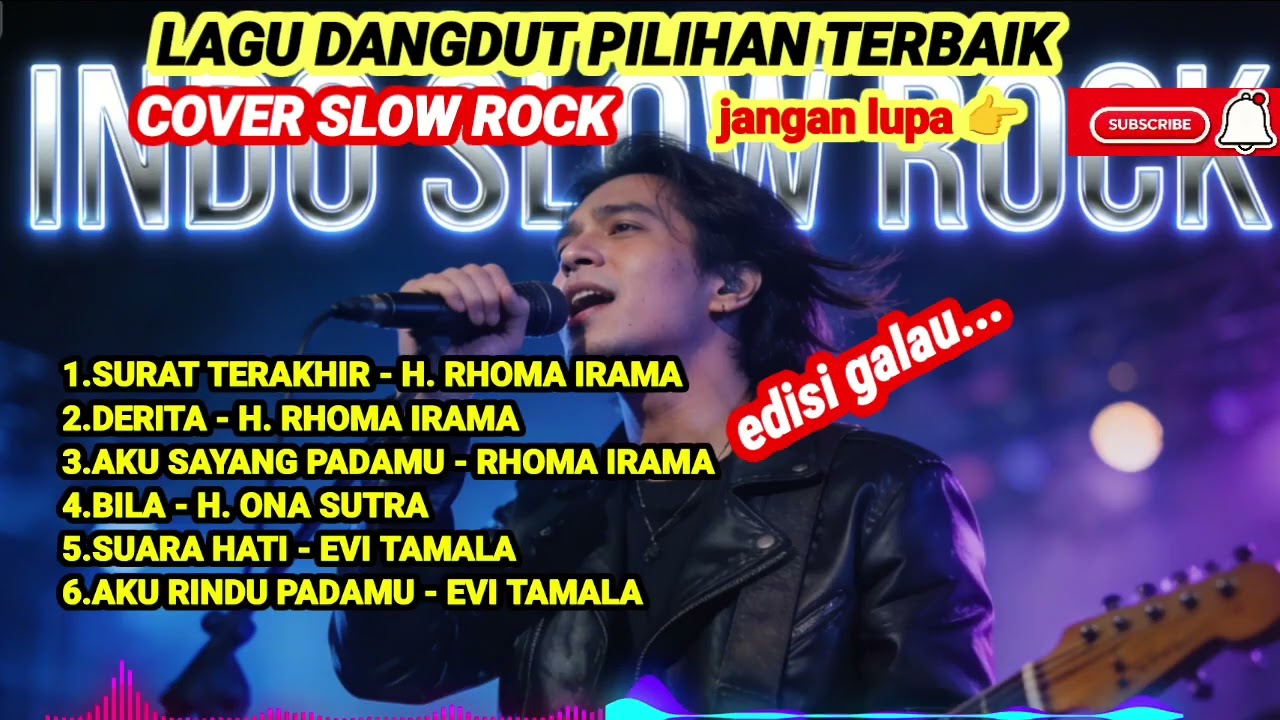 KOLEKSI LAGU DANGDUT PILIHAN TERBAIK COVER SLOW ROCK 🎸 Lagu Lawas Nostalgia Enak Didengar 2026