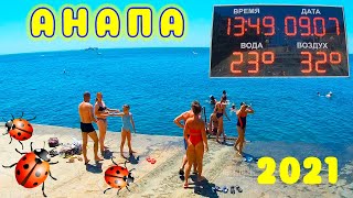 Анапа 09.07.21 / С утра до обеда, от песчаных пляжей до каменистых