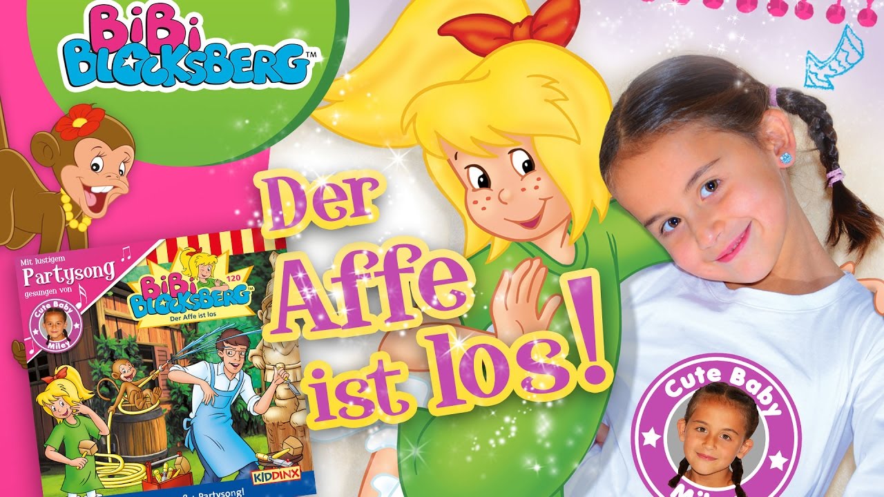 Cute Baby Miley Der Kanal Für Kinder Cute Baby Miley - DER AFFE IST LOS - official Musikvideo zu Bibi