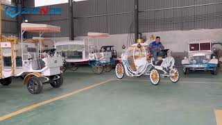 Factory sale electric horse carriage for sale --zhenda angela +86 18539060851, pls contact me.