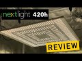 NextLight 420h LED Grow Light Review and PAR Testing