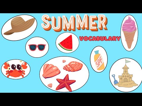 Summer Vocabulary for