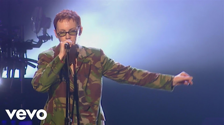 Love Is a Stranger Live version - Live performance video thumbnail