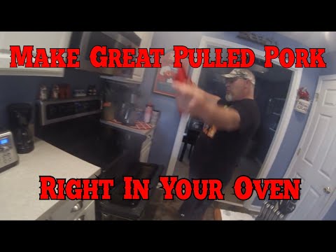 The Best pulled pork made right in your oven!!!