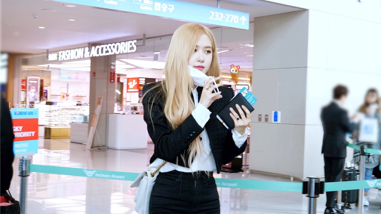 200224 BLACKPINK ROSÉ 블랙핑크 로제 출국 Departure 직캠