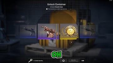 My FIRST GOLD unboxing in CS2