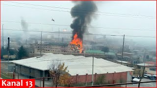 Drone Attack Launched On Sever-Akhmat Brigades Military Base In Chechnya Video Of Explosion