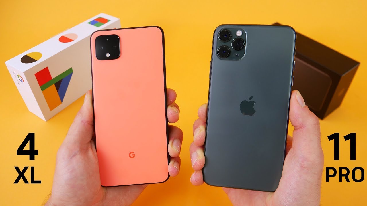 Cách tiếp cận về thiết kế khác biệt giữa Iphone 11 Pro Max và Google Pixel 4