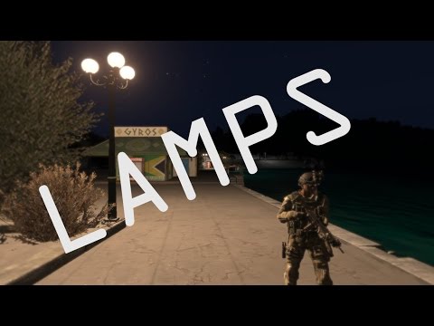 Arma 3 Editor Tutorial - Lamps