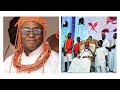 Oba of beni offer public prayer for his citizen and those living in th diaspora