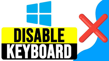 How to DISABLE KEYBOARD on LAPTOP Windows 11 2024 | Turn Off Laptop Keyboard Windows 11