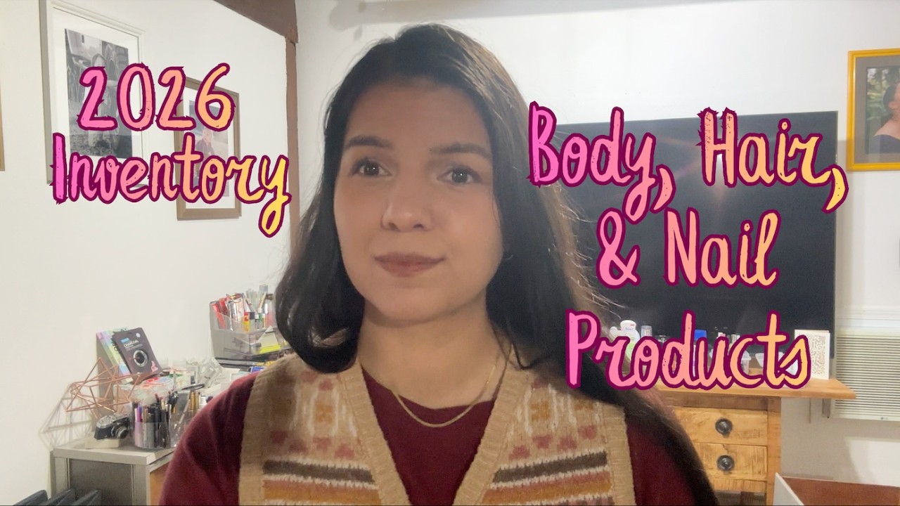 Project Pan 2026! Body, Hair, & Nail Care Inventory