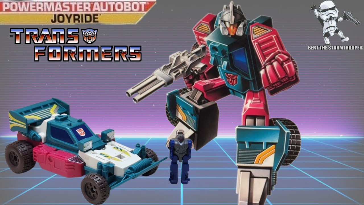 SF・ファンタジー・ホラー Transformers Powermaster Autobot Joyride G1 Powermaster JOYRIDE! Bert the Stormtrooper Transformers Reviews