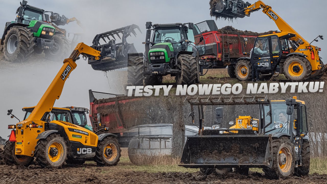 🇵🇱TESTY NOWEGO NABYTKU!🔥Obornik 2024!🔥JCB 530-60 AGRISUPER🔥GR Walkowiak🔥