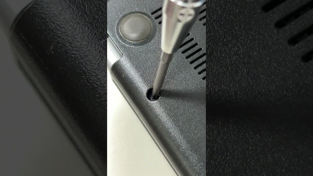 Remove windows laptop screws