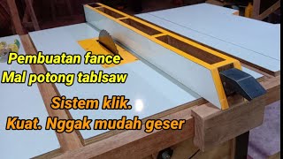 Quic rils Fence clamp table saw.