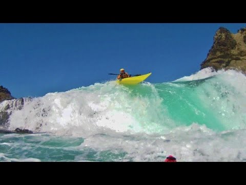 Neptune's Rangers Sea Kayak Rock Gardening - Insane Fun in 