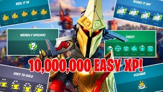 FORTNITE CHAPTER 2 SEASON 3 PUNCH CARD EXPLAINED! / FASTEST WAY TO COMPLETE PUNCH CARD! (EASY XP)