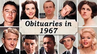 Obituary 1967: Famous Faces We Lost in 1967