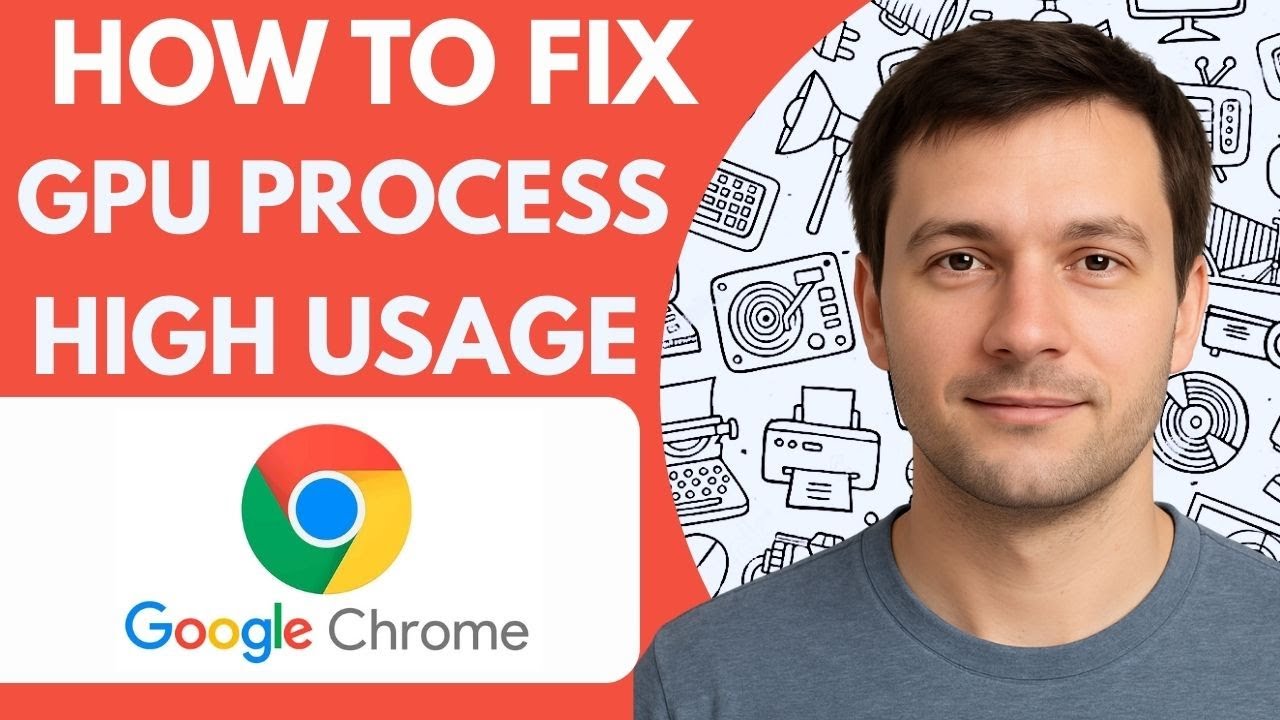 How To Fix Google Chrome GPU Process High Usage Step By Step - YouTube
