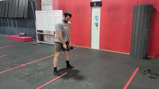Double DB Burpee Demo and Scaling