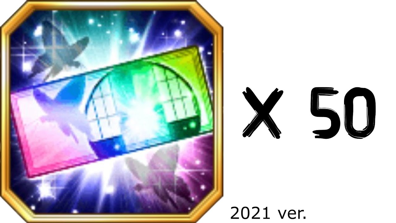 [BLEACH Brave Souls] 5 Star ticket 50 summons