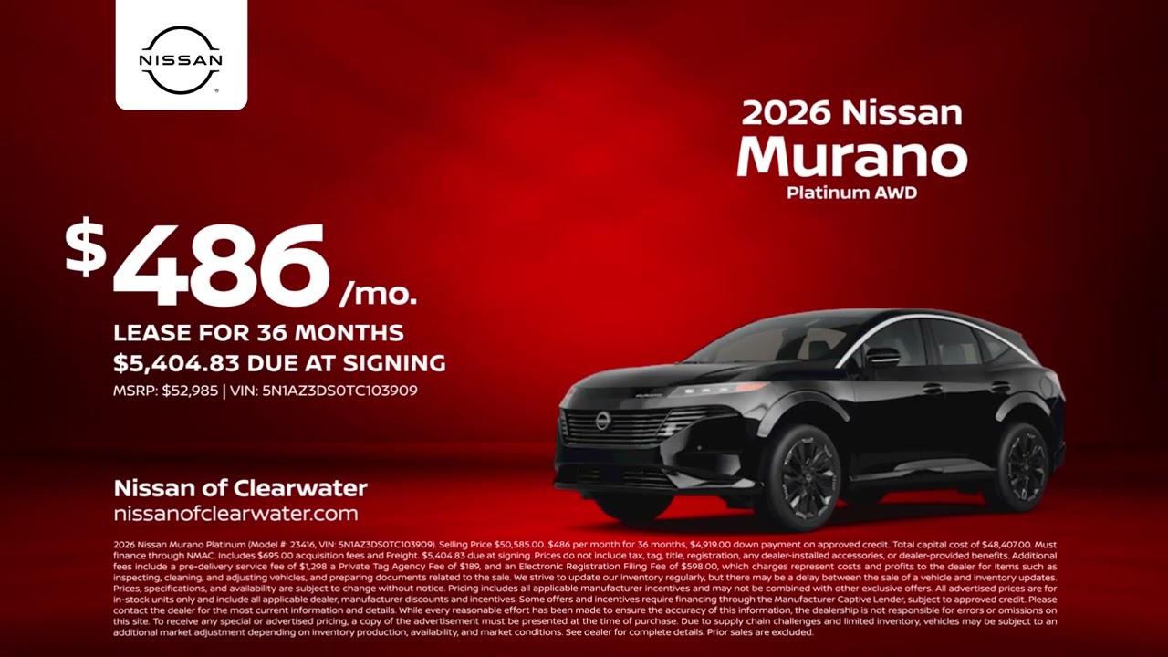 Nissan Murano 07/17/2026 7685772 - YouTube