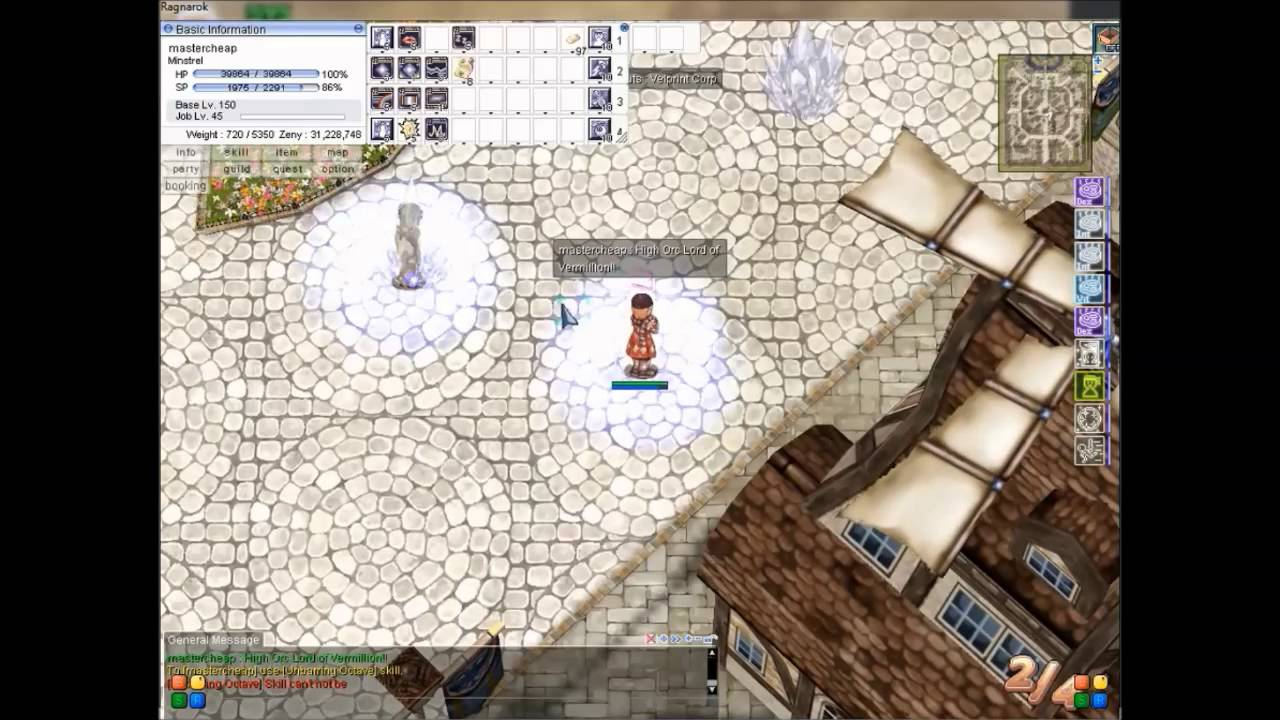 maestro/minstrel pvp after skill balance patch Ragnarok Online