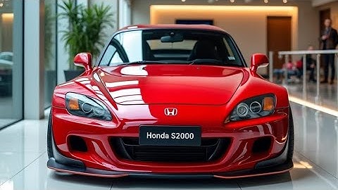The Return of a JDM ICON – 2025 Honda S2000 First Look!