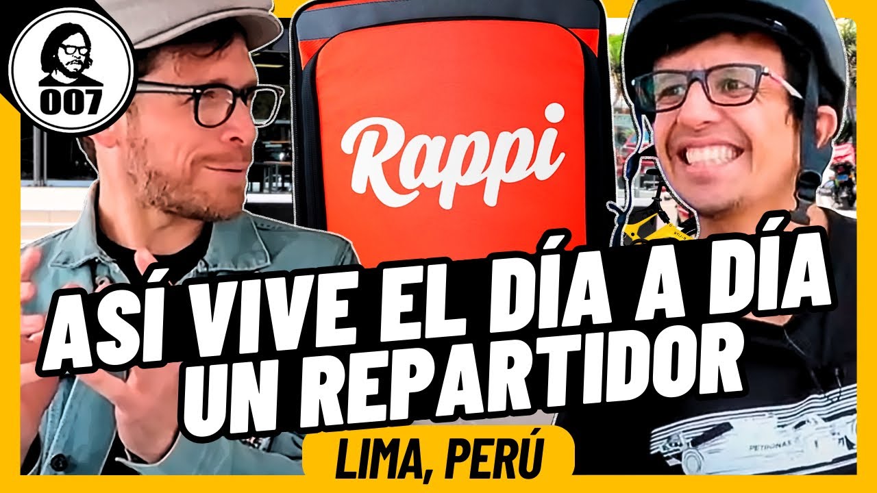 RAPPI: ASÍ VIVE EL DÍA A DÍA UN REPARTIDOR EN LIMA, PERÚ