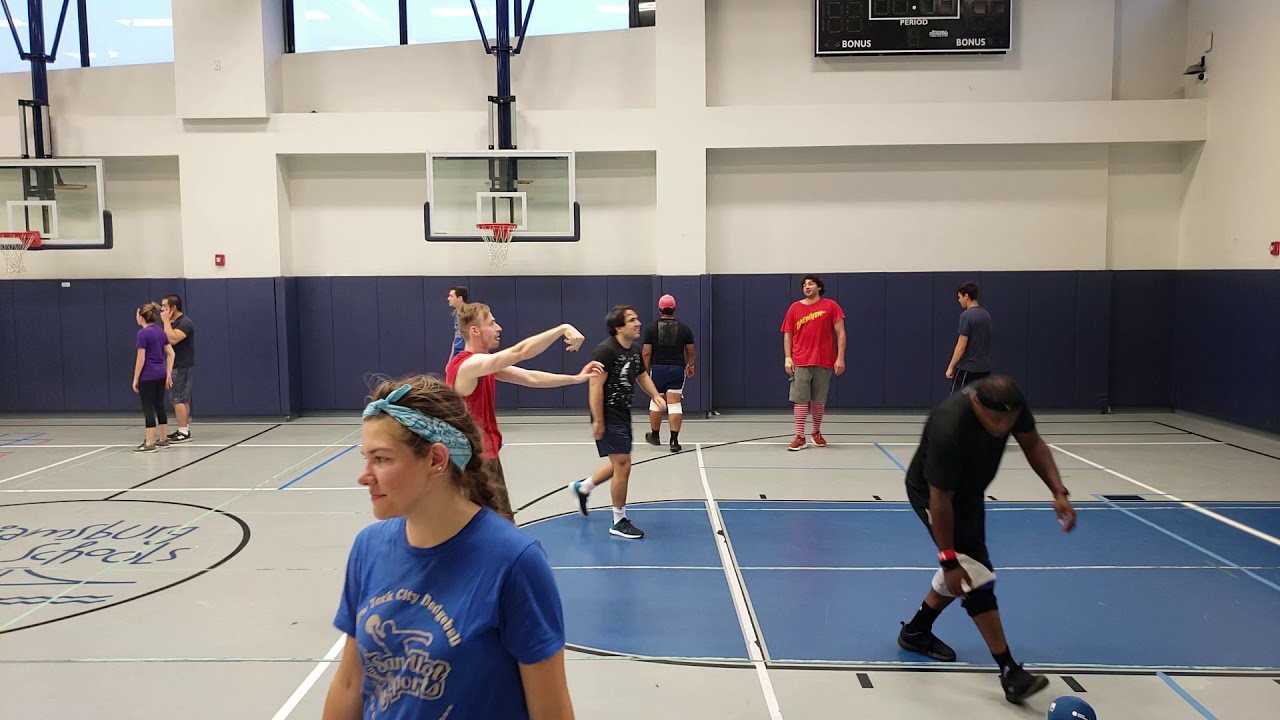 Sandlot Sports DODGEBALL ClothBall, CoEd Playoffs 08/23/2018(3