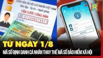 Từ ngày 1/8, mã số định danh cá nhân thay thế mã số bảo hiểm xã hội | Tin tức