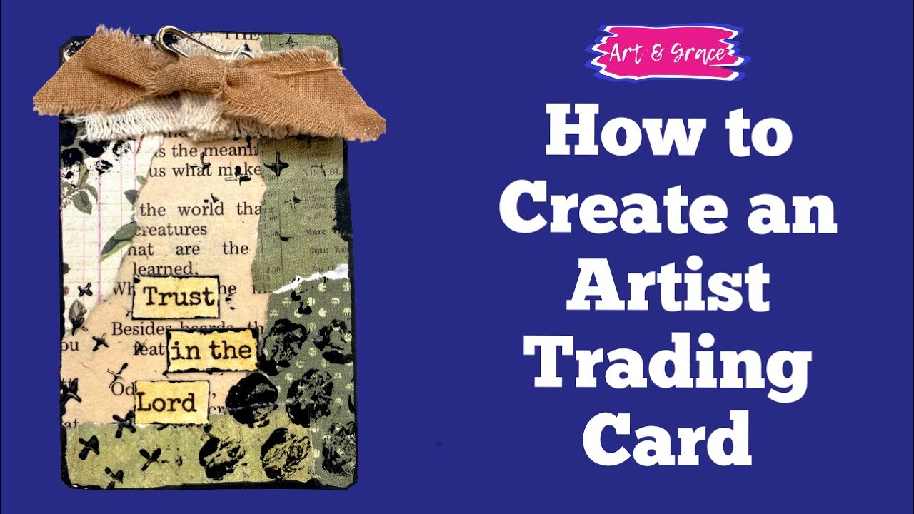 How I Make and Trade Artist Trading Cards - FeltMagnet