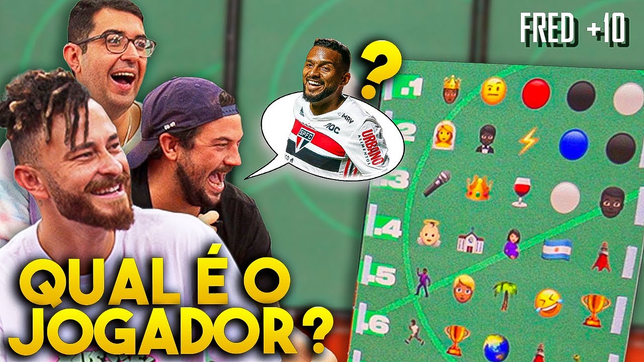 QUAL É O JOGADOR? ADIVINHE COM EMOJIS!