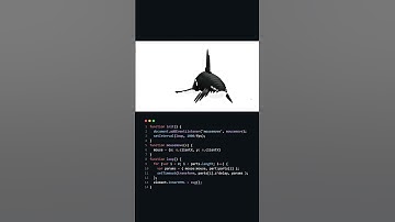 COOL Whale Animation Using JavaScript!
