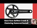 Race face aeffect crankset  chainring removal and installation