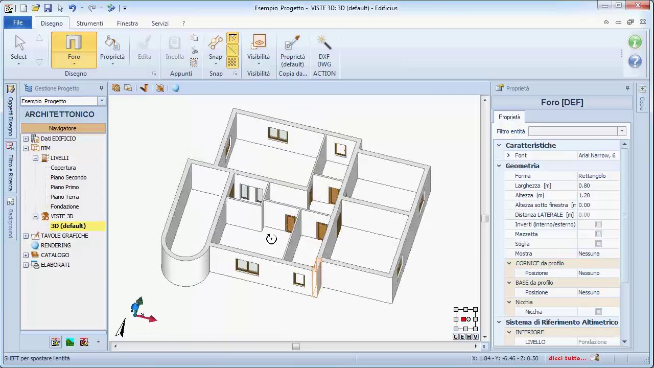 Tutorial de Edificius - Dibujar un Hueco en el 3D - ACCA software - YouTube