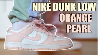 NIKE DUNK LOW ORANGE PEARL REVIEW & ON FEET +  RESELL PREDICTIONS