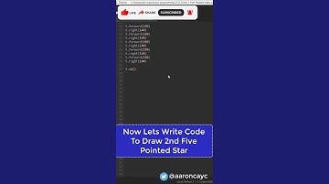 Python Turtle Graphics Design - Draw 2 Five Pointed Stars #shorts #coding #programming