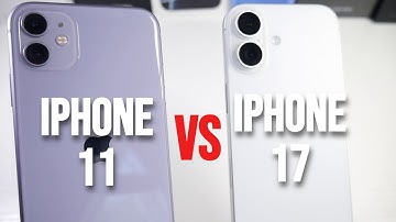 iPhone 17 VS iPhone 11 - (Speed Test, Camera Comparison, Speakers & PUBG)
