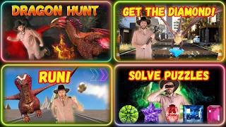 Red Dragon Hunt! 🐉 Dragon Adventure with Explorer Riley