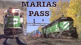 Burlington Northern’s Hi Line in Montana: Autumn on Marias Pass