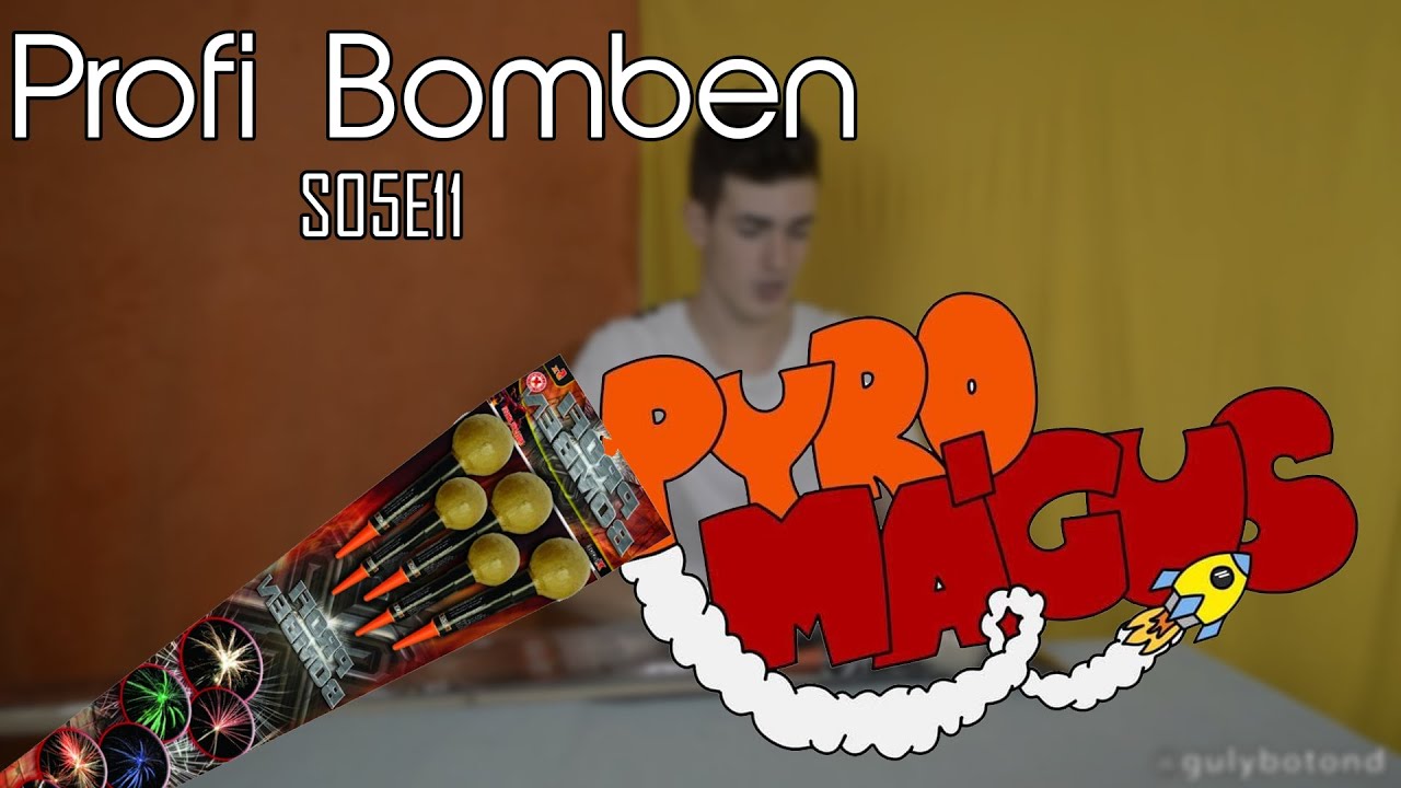 Profi Bomben 75mm Óriásrakéta I PyroMágus S05E11