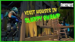 Fortnite Week 7 Epic Challenges Visit Houses In Slurpy Swamp