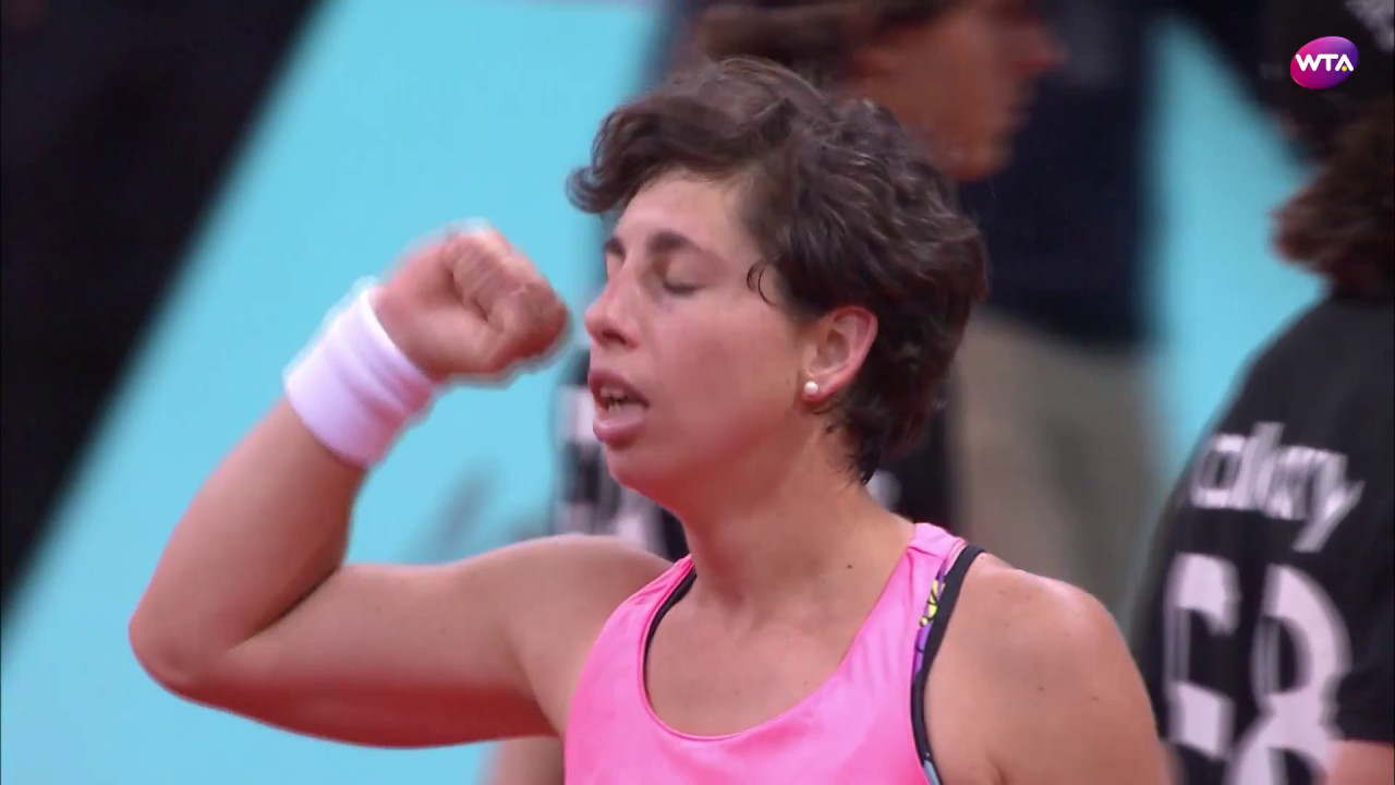 2017 Mutua Madrid Open Second Round | Carla Suarez Navarro vs Caroline Wozniacki | WTA Highlights