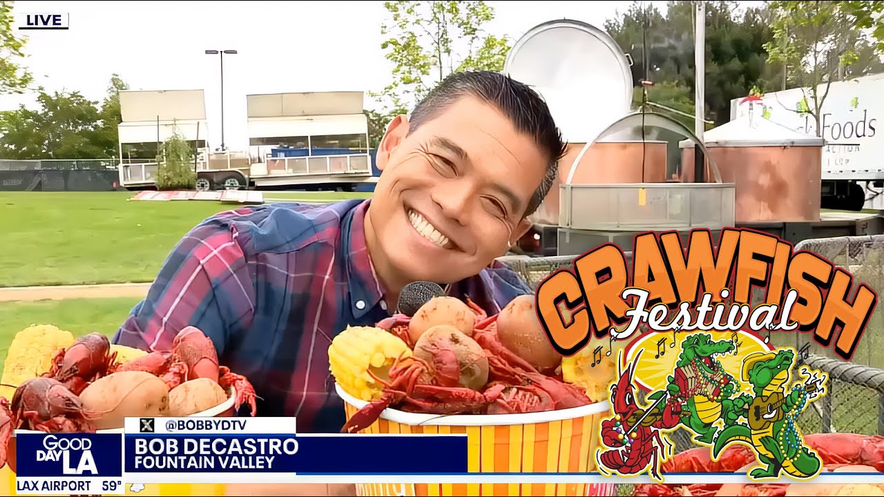 28th Crawfish Festival Fox11 on Good Day LA 2024