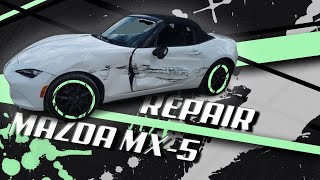 : Mazda MX5. Left side repair.   .